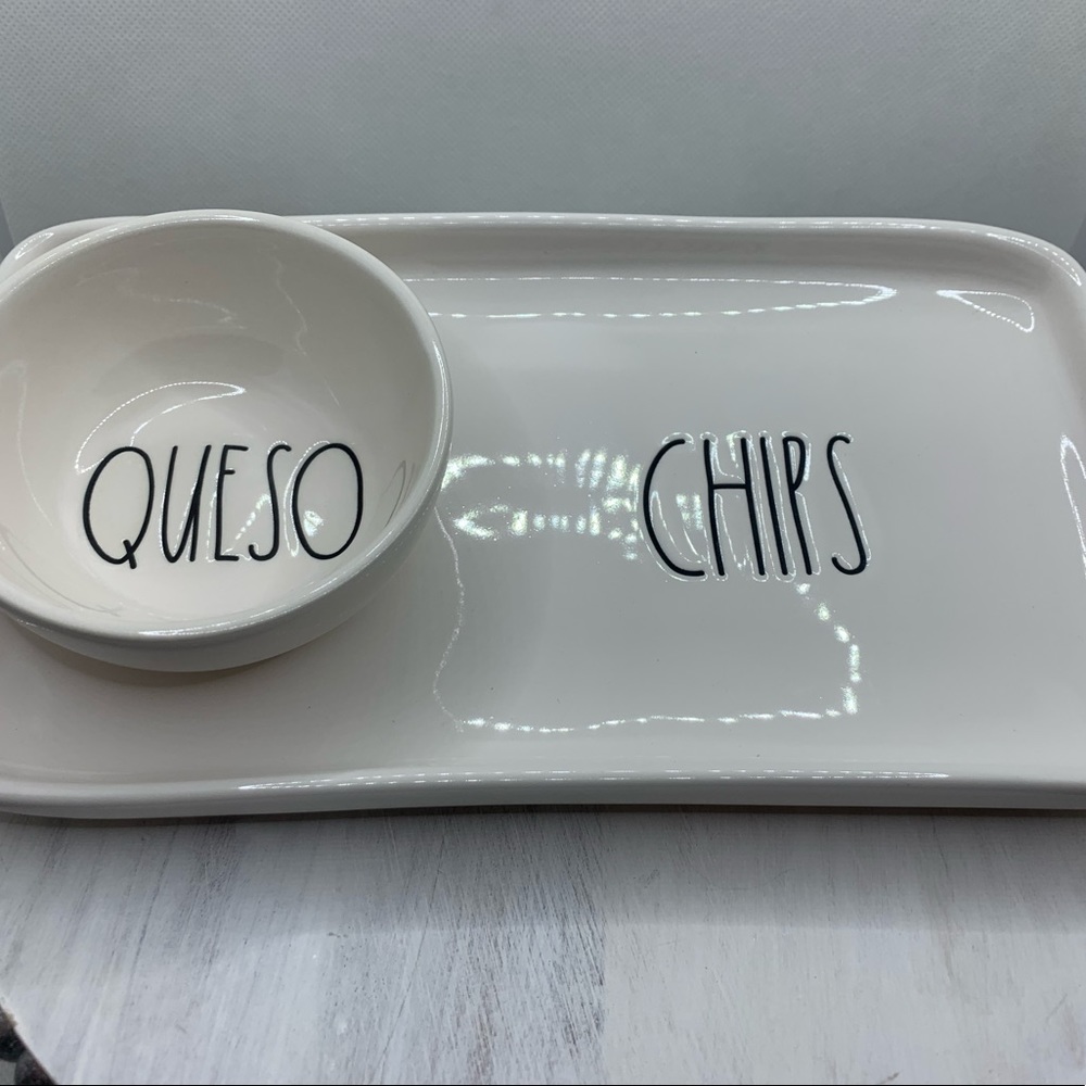 Rae Dunn Chips and Queso 🧀🧀🧀🧀🧀